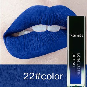 24 Color Liquid Lipstick Waterproof Makeup