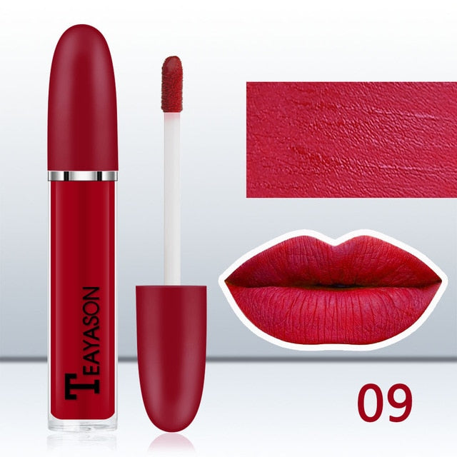 12 Color Matte Lipstick Long Lasting Waterproof